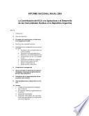 La Contribicion del IICA a la Agricultura y al Desarollo de las Comunidades Rurales en la Republica Argentina