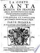 La Corte santa. Traducida en castellano
