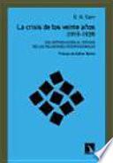 La crisis de los veinte años, 1919-1939