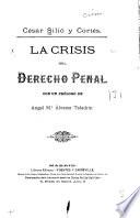 La crisis del derecho penal