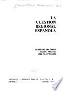 La cuestión regional española