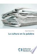La cultura en la palabra