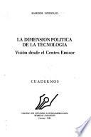 La dimensión política de la tecnología