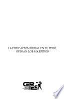 La Educación rural en el Perú