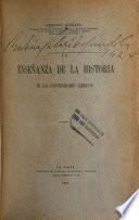 La enseñanza de la historia en las universidades alemanas
