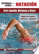La enseñanza de los estilos de natación: crol, espalda, mariposa y braza