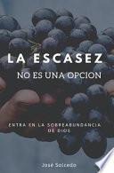 La Escasez No Es Una Opción: Entra a la Sobreabundancia de Dios