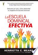 La escuela dominical efectiva