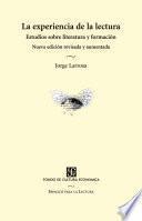 La experiencia de la lectura