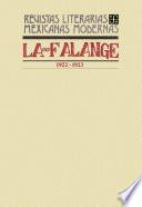 La Falange, 1922-1923