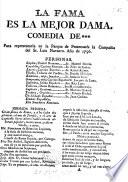 La fama es la mejor dama