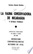 La fauna conservadora de Nicaragua y otras yerbas