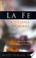 La Fe Cristiana Normal
