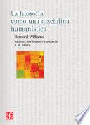 La filosofía como una disciplina humanística