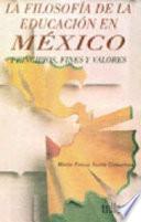 La filosofía de la educación en México