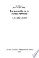 La formación de la cultura virreinal