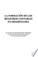 La formación de los registros contables en Mesopotamia