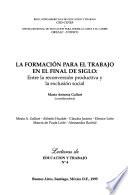 La formación para el trabajo en el final de siglo