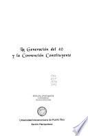 La Generación del 40 y la Convención Constituyente