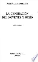 La generación del noventa y ocho