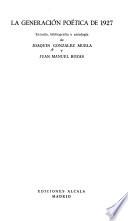 La generación poética de 1927