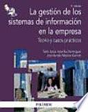 La gestión de los sistemas de información en la empresa