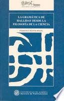 La gramática de Halliday desde la filosofía de la ciencia