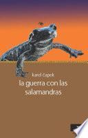 La guerra con las salamandras