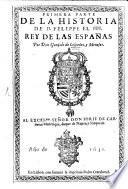 La Historia de D. Felippe el IV.