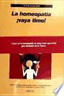 La homeopatía ¡vaya timo!