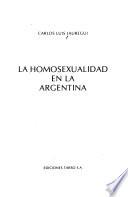 La homosexualidad en la Argentina