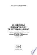 La imposible introspección de Arturo Balbuena