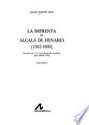 La imprenta en Alcalá de Henares