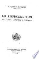 La Inmaculada en la poesía española y mexicana