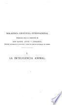 La inteligencia animal