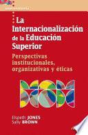 La internacionalización de la Educación Superior