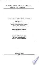 La legislación petrolífera latinoamericana