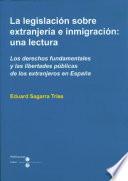 La legislación sobre extranjería e inmigración