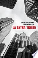 La letra triste