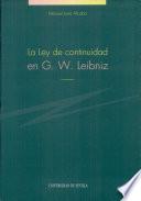 La ley de continuidad en G.W. Leibniz