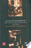 La ley de los profanos
