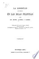La libertad de comercio en las islas Filipinas