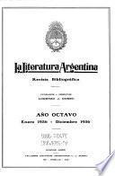 La Literatura argentina