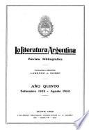 La Literatura argentina