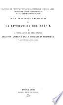 La literatura del Brasil: Algunos aspectos de la literatura brasileña, traducción de Raúl Navarro