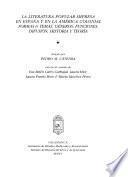La literatura popular impresa en España y en la América colonial