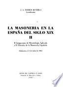 La Masonería en la España del siglo XIX