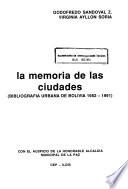 La memoria de las ciudades