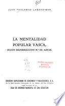La mentalidad popular vasca