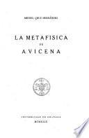 La metafisica de Avicena